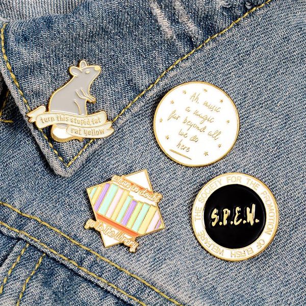 pins, brooches enamel pin custom dumbledore library books brooch badge bag shirt lapel buckle magic jewelry gift for fans friends, Gray
pins, brooches enamel pin custom dumbledore library books brooch badge bag shirt lapel buckle magic jewelry gift for fans friends, Gray