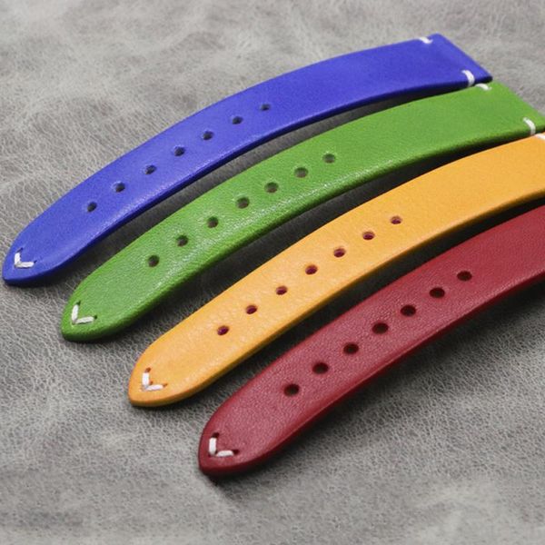 watch bands 18 20 22mm soft cozy straps fashion genuine leather watchband high-end red yellow green men woman bracelet, Black;brown
watch bands 18 20 22mm soft cozy straps fashion genuine leather watchband high-end red yellow green men woman bracelet, Black;brown