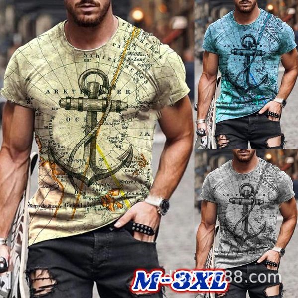 men's t-shirts 2021 european american men fashion t-shirt map anchor 3d printing hip hop harajuku male tshirts summer tees streetwears, White;black
men's t-shirts 2021 european american men fashion t-shirt map anchor 3d printing hip hop harajuku male tshirts summer tees streetwears, White;black