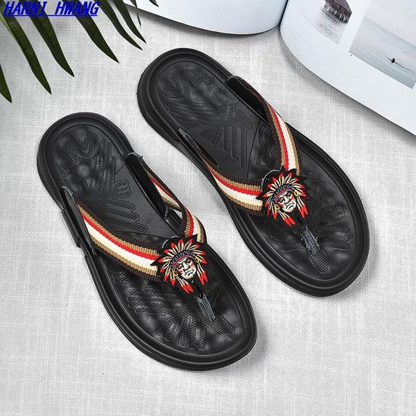 slippers men's summer fashion trend flip-flop sandals and outdoor beach casual leather shoes size 38-45 wholesale, Black
slippers men's summer fashion trend flip-flop sandals and outdoor beach casual leather shoes size 38-45 wholesale, Black