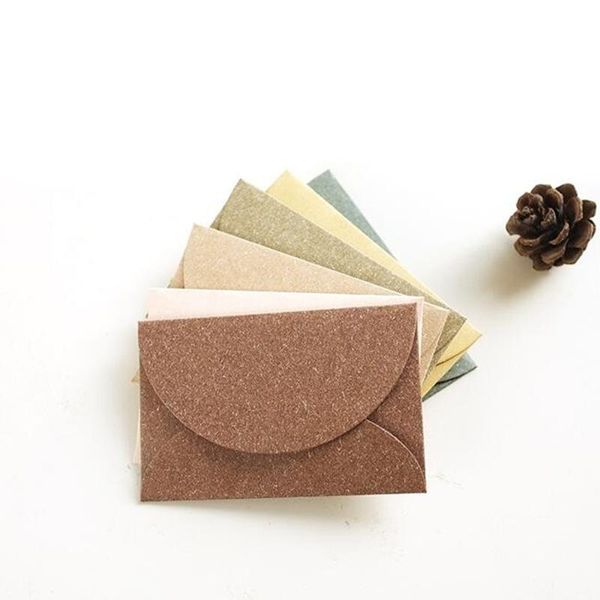 100pcs/lot vintage romantic mini paper envelope diy gift message card holder office & school supplies random color packing bags
100pcs/lot vintage romantic mini paper envelope diy gift message card holder office & school supplies random color packing bags