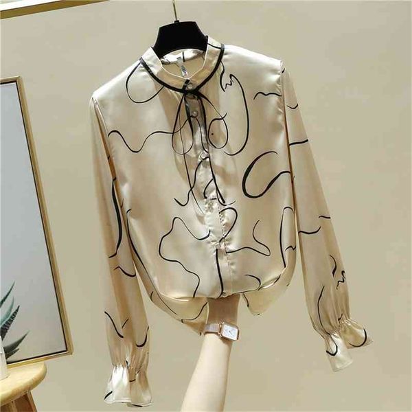 autumn fashion women's flare long sleeves silk shirts female girls ladies shirt blouse a4047 210519, White
autumn fashion women's flare long sleeves silk shirts female girls ladies shirt blouse a4047 210519, White