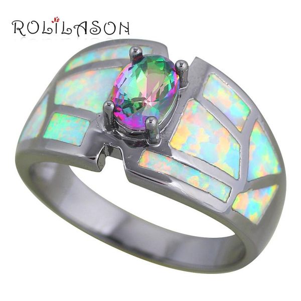 cluster rings rolilason women black gold tone stamped 925 jewelry mystic rainbow cubic zirconia white fire opal ring fashion or893, Golden;silver
cluster rings rolilason women black gold tone stamped 925 jewelry mystic rainbow cubic zirconia white fire opal ring fashion or893, Golden;silver