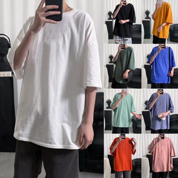 plain oversized t shirt men bodybuilding and fitness loose casual lifestyle wear t-shirt male streetwear hip-hop tees 5xl men's t-shir, White;black
plain oversized t shirt men bodybuilding and fitness loose casual lifestyle wear t-shirt male streetwear hip-hop tees 5xl men's t-shir, White;black