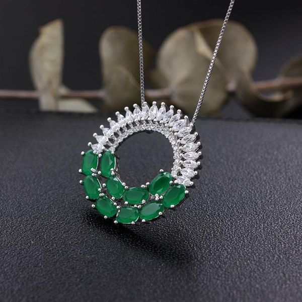 chains round flowers pendant necklaces cubic zircon fashion jewelry for women creative gifts white gold color, Silver
chains round flowers pendant necklaces cubic zircon fashion jewelry for women creative gifts white gold color, Silver