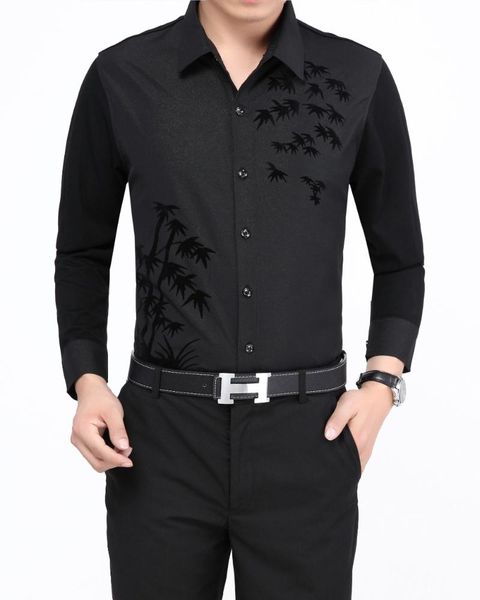est style mens fashion tree branch pattern long sleeve autumn casual dress shirts men's, White;black
est style mens fashion tree branch pattern long sleeve autumn casual dress shirts men's, White;black