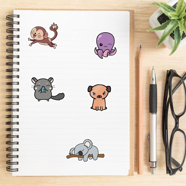 50pcs cute animal stickers non-random for car bike luggage sticker lapskateboard motor water bottle snowboard wall decals kids gifts
50pcs cute animal stickers non-random for car bike luggage sticker lapskateboard motor water bottle snowboard wall decals kids gifts