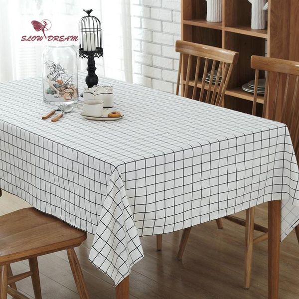 slowdream tablecloth nordic plaid 100% cotton decorative table cloth rectangular square edge european waterproof cover
slowdream tablecloth nordic plaid 100% cotton decorative table cloth rectangular square edge european waterproof cover