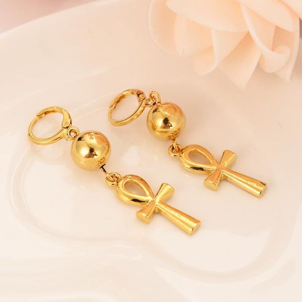 hoop & huggie classic copper alloy cross drop earrings for woman fashion charm jewelry temperament girl's daily wear, Golden;silver
hoop & huggie classic copper alloy cross drop earrings for woman fashion charm jewelry temperament girl's daily wear, Golden;silver
