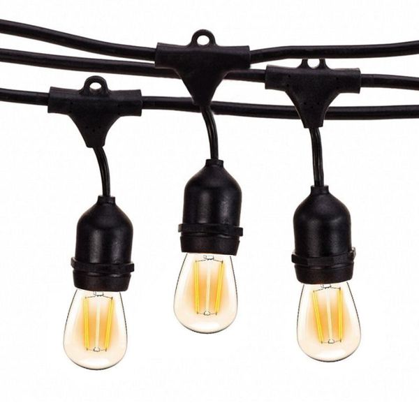 strings 10m s14 10pcs e27 led string light with retro edison filament bulb outdoor street garden patio villa holiday garland
strings 10m s14 10pcs e27 led string light with retro edison filament bulb outdoor street garden patio villa holiday garland