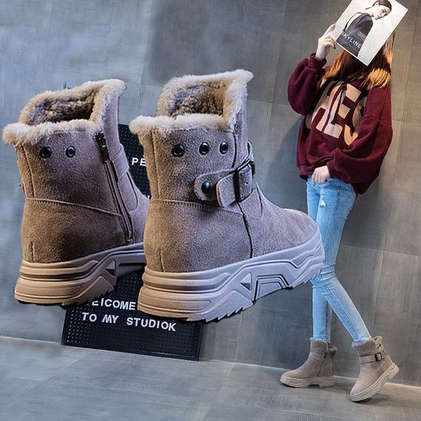 boots women shoes winter fur snow fashion design rivet short ankle sports outdoor, Black
boots women shoes winter fur snow fashion design rivet short ankle sports outdoor, Black