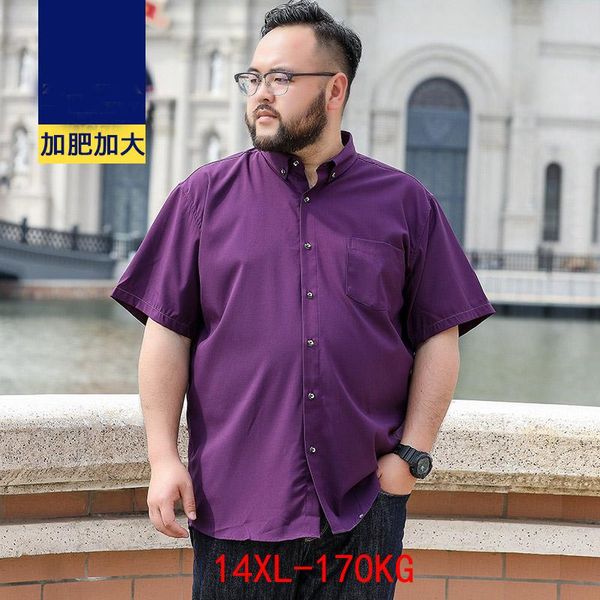 summer men dress shirt short sleeve plus size big 8xl wedding 12xl business navy blue purple formal office shirts men's casual, White;black
summer men dress shirt short sleeve plus size big 8xl wedding 12xl business navy blue purple formal office shirts men's casual, White;black