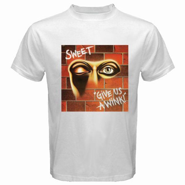 THE SWEET BAND Give Us A Wink Logo Men's White T-Shirt Size S - 3XL, White;black
THE SWEET BAND Give Us A Wink Logo Men's White T-Shirt Size S - 3XL, White;black