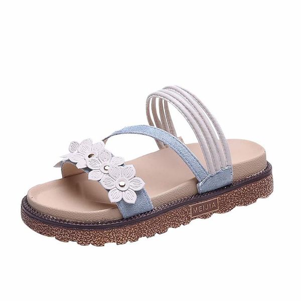 sandals woman bohemian flowers flat with round toe rubber pink low-heeled large size trend honorable summer women, Black
sandals woman bohemian flowers flat with round toe rubber pink low-heeled large size trend honorable summer women, Black