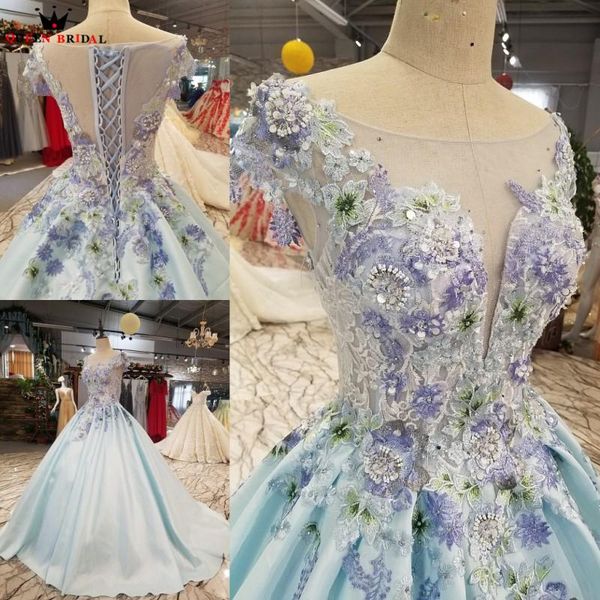 party dresses sky blue satin flowers appliques crystal luxury long evening 100% real gown 2021 vestido de festa kc602, White;black
party dresses sky blue satin flowers appliques crystal luxury long evening 100% real gown 2021 vestido de festa kc602, White;black