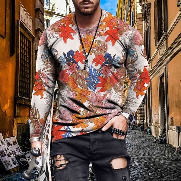 tees,polos plus-size fashion man 2021 brand t-shirt men's spring autumn thin long sleeve t-shirt round neck 3d leaf print bottom shirt
tees,polos plus-size fashion man 2021 brand t-shirt men's spring autumn thin long sleeve t-shirt round neck 3d leaf print bottom shirt