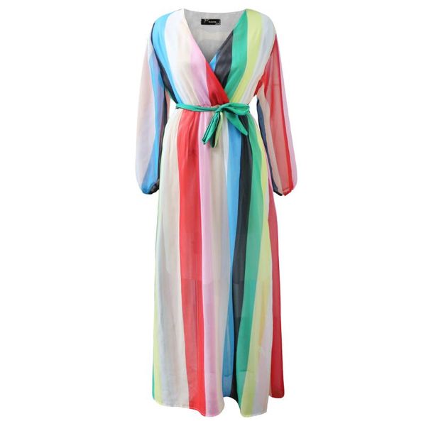 casual dresses summer beach party chiffon long sleeve printing fashion big swing dress plus size women robe v neck holiday maxi, Black;gray
casual dresses summer beach party chiffon long sleeve printing fashion big swing dress plus size women robe v neck holiday maxi, Black;gray