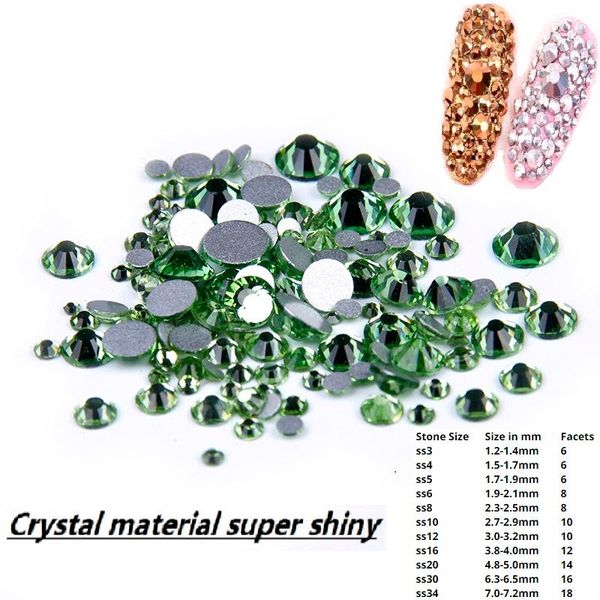nail art decorations non fix strass rhinestones peridot ss3-ss34 flatback glue on crystals stones appliques for crafts wedding dresses decor, Silver;gold
nail art decorations non fix strass rhinestones peridot ss3-ss34 flatback glue on crystals stones appliques for crafts wedding dresses decor, Silver;gold
