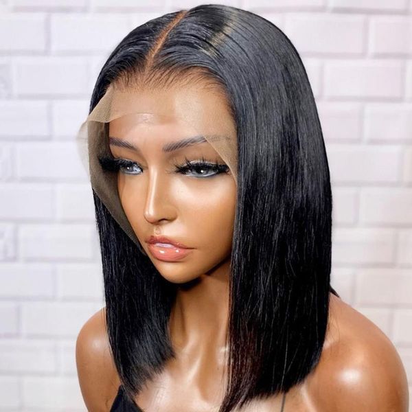 synthetic wigs jet black blunt cut short bob lace front wig hair for women preplucked transparent with baby
synthetic wigs jet black blunt cut short bob lace front wig hair for women preplucked transparent with baby