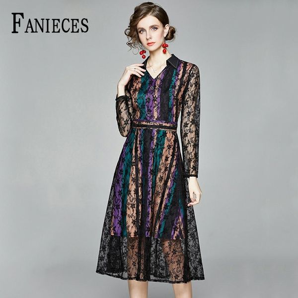 vintage spring autumn lace mesh midi print dresses women elegant bodycon a-line dress party runway vestidos 210520, Black;gray
vintage spring autumn lace mesh midi print dresses women elegant bodycon a-line dress party runway vestidos 210520, Black;gray