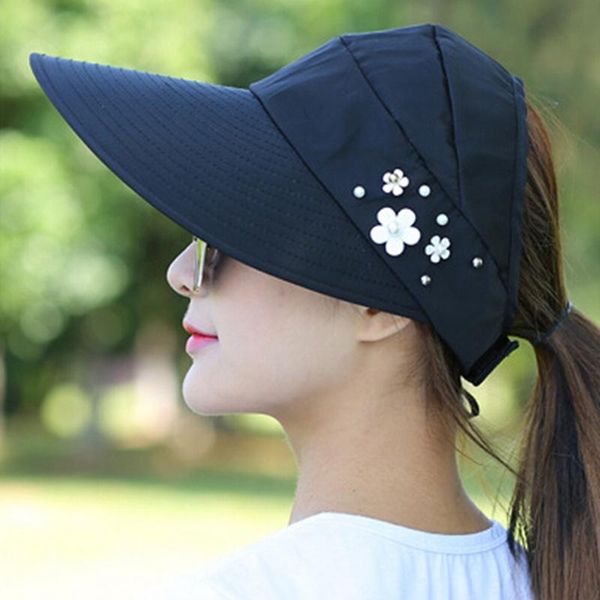 wide brim hats women lady sunhat beach hat uv protection anti-uv casual visors foldable cap for outdoor, Blue;gray
wide brim hats women lady sunhat beach hat uv protection anti-uv casual visors foldable cap for outdoor, Blue;gray
