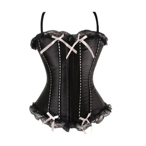 Woman Bustiers Plus Size Lace Trim Corset Overbust Body Shapewear Women Burlesque Bodice Steampunk Bustier Sexy Lingerie Waist Trainer Corse, Black;white
Woman Bustiers Plus Size Lace Trim Corset Overbust Body Shapewear Women Burlesque Bodice Steampunk Bustier Sexy Lingerie Waist Trainer Corse, Black;white