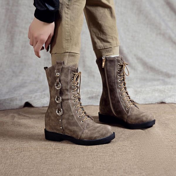 boots vintage chunky low heels cross lace up metal ring design gothic ankle western military combat winter shoes women, Black
boots vintage chunky low heels cross lace up metal ring design gothic ankle western military combat winter shoes women, Black