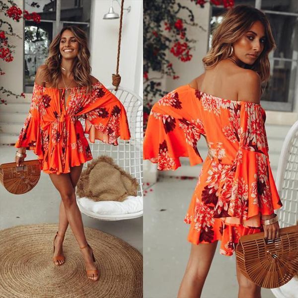 long sleeve printed mini flare womens dresses a line hollow out slash neck sashes orange summer vintage, Black;gray
long sleeve printed mini flare womens dresses a line hollow out slash neck sashes orange summer vintage, Black;gray