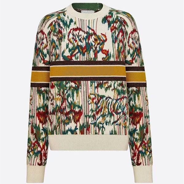 milan runway 2022 women's sweaters winter femmes luxury crew neck letter jacquard slim fit pullovers womens designer women fall clothe, White;black
milan runway 2022 women's sweaters winter femmes luxury crew neck letter jacquard slim fit pullovers womens designer women fall clothe, White;black