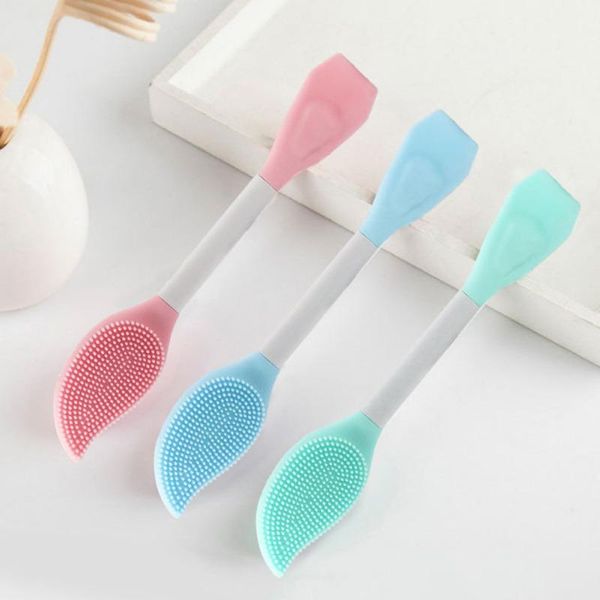 makeup brushes facial cleansing double head mask brush massaging tools scrubbers silicone deep pore exfoliation wash
makeup brushes facial cleansing double head mask brush massaging tools scrubbers silicone deep pore exfoliation wash