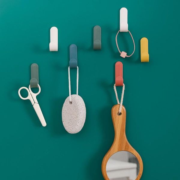4pcs/set hooks punch-j-hook simple plastic hook wall-mounted good load-bearing nordic style household kitchen supplies & rails
4pcs/set hooks punch-j-hook simple plastic hook wall-mounted good load-bearing nordic style household kitchen supplies & rails