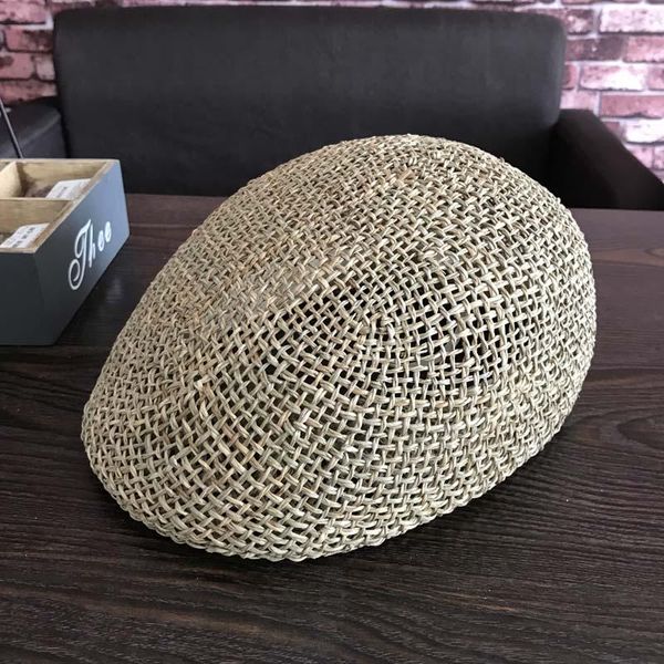 visors hand-woven painter straw hat beret seaweed female travel sunken modelling buds han edition restoring ancient ways, Blue;gray
visors hand-woven painter straw hat beret seaweed female travel sunken modelling buds han edition restoring ancient ways, Blue;gray