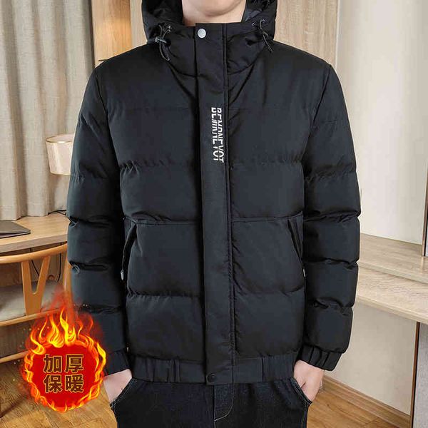20212021 new autumn and winter down cloth korean thickened padded et men's cotton, Black
20212021 new autumn and winter down cloth korean thickened padded et men's cotton, Black