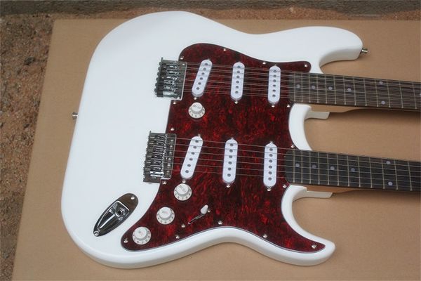 flyoung st12 string + 6 string double neck electric guitar white body red pearl guard rosewood fingerboard
flyoung st12 string + 6 string double neck electric guitar white body red pearl guard rosewood fingerboard