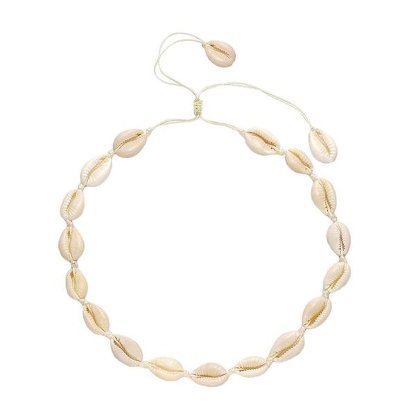 hawaiian cowrie shell charm adjustable necklace women handmade jewelry gift trendy chokers, Golden;silver
hawaiian cowrie shell charm adjustable necklace women handmade jewelry gift trendy chokers, Golden;silver