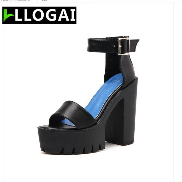 sandals summer sandal women shoes peep toe thick heels platform casual russian sandalias de verano para mujer, Black
sandals summer sandal women shoes peep toe thick heels platform casual russian sandalias de verano para mujer, Black