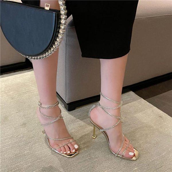 summers femals high heels sandals fashion design rhinestone stiletto color women buckle strap casual shoes dress, Black
summers femals high heels sandals fashion design rhinestone stiletto color women buckle strap casual shoes dress, Black
