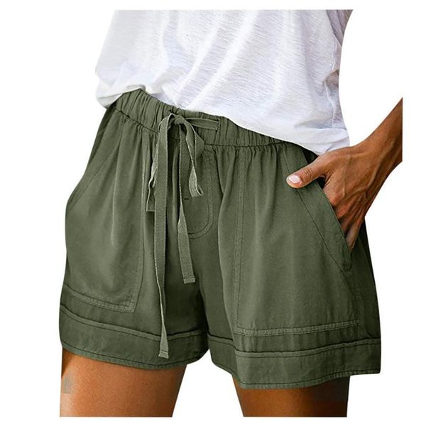 women's shorts for 2021 womens comfy drawstring splice casual elastic waist pocketed loose shorts women's, White;black
women's shorts for 2021 womens comfy drawstring splice casual elastic waist pocketed loose shorts women's, White;black