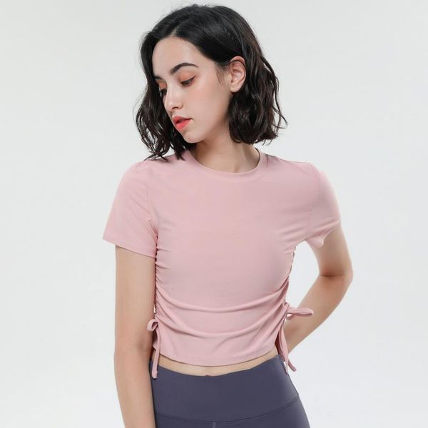yoga outfit antibom woman t-shirts short sleeve running quick dry sports slim shirts drawstring crop training exercise gym clothing
yoga outfit antibom woman t-shirts short sleeve running quick dry sports slim shirts drawstring crop training exercise gym clothing