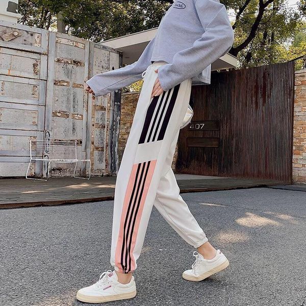 joggers mujer pantalones womens pants plus size 3xl casual trousers harajuku striped harem women sweatpanst sport kobieta spodnie, Black;white
joggers mujer pantalones womens pants plus size 3xl casual trousers harajuku striped harem women sweatpanst sport kobieta spodnie, Black;white