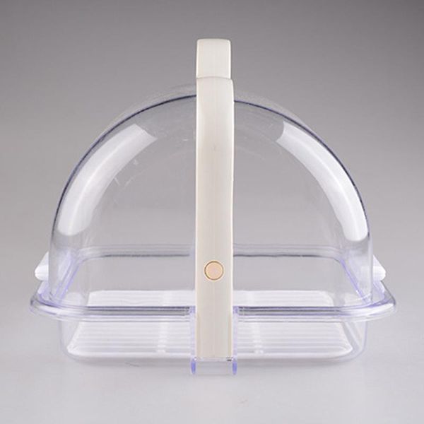 storage bottles & jars bread box transparent lid portable handle dustproof cake container foods loaf keeper for carrying storing
storage bottles & jars bread box transparent lid portable handle dustproof cake container foods loaf keeper for carrying storing