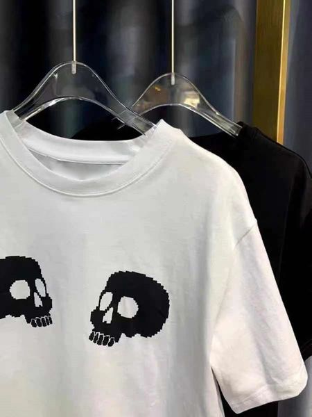 men's designer 2021 summer men and women's cotton t shirt loose couple italian style simple skull hip hop short sleeve, White;black
men's designer 2021 summer men and women's cotton t shirt loose couple italian style simple skull hip hop short sleeve, White;black