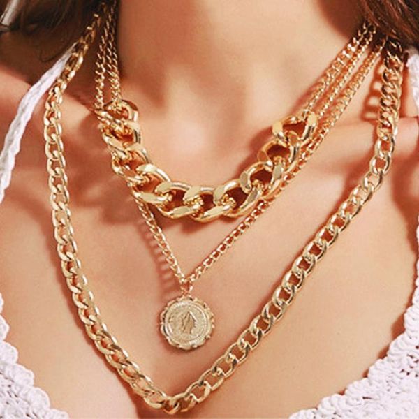 chains 3 pcs/set multi layered heart chain collar choker necklace for women punk goth aesthetic cute vintage female fashion jewelry, Silver
chains 3 pcs/set multi layered heart chain collar choker necklace for women punk goth aesthetic cute vintage female fashion jewelry, Silver