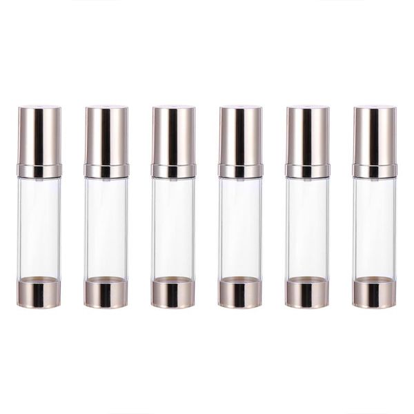 storage bottles & jars 6pcs refillable airless pump bottle empty lotion container cosmetic dispenser
storage bottles & jars 6pcs refillable airless pump bottle empty lotion container cosmetic dispenser