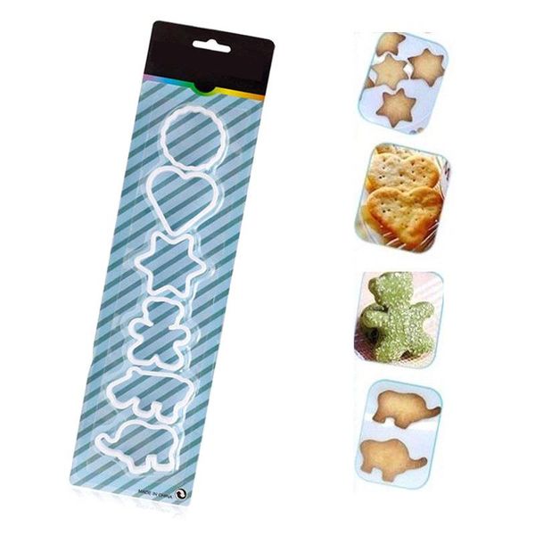 baking moulds 6-piece set cute and dynamic cookie cutter plastic biscuit knife fruit cake kitchen tools mold embossing printing
baking moulds 6-piece set cute and dynamic cookie cutter plastic biscuit knife fruit cake kitchen tools mold embossing printing