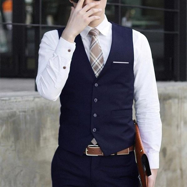 men's vests jacket coat wedding waistcoat dress stylish blazer vest party cotton blends formal business, Black;white
men's vests jacket coat wedding waistcoat dress stylish blazer vest party cotton blends formal business, Black;white