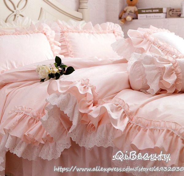 lotus lace cotton bed dress solid color princess wind bedding four-piece set comforter sets
lotus lace cotton bed dress solid color princess wind bedding four-piece set comforter sets