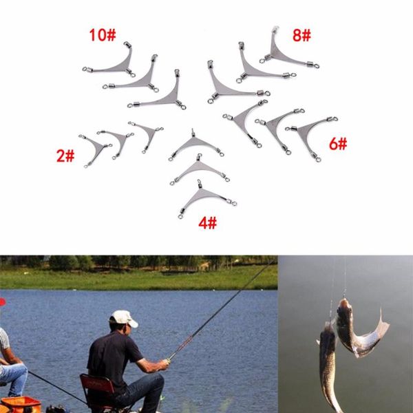 american 3 way stainless steel fishing jig head swivels rolling pole swivel tackle connector hooks
american 3 way stainless steel fishing jig head swivels rolling pole swivel tackle connector hooks
