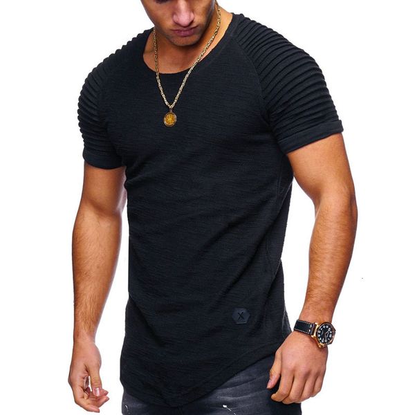 men's t-shirts tees m-xxxl fit solid color short-sleeved t-shirt striped fold raglan sleeve style t shirt men o-neck slim rxw9, White;black
men's t-shirts tees m-xxxl fit solid color short-sleeved t-shirt striped fold raglan sleeve style t shirt men o-neck slim rxw9, White;black