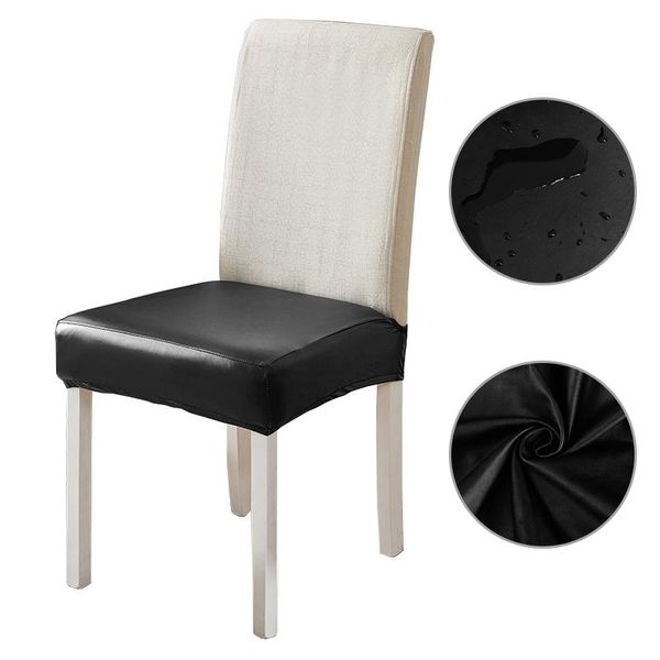 chair covers 1/2/4/6 pcs pu waterproof solid color seat elastic for wedding dining room office banquet cover
chair covers 1/2/4/6 pcs pu waterproof solid color seat elastic for wedding dining room office banquet cover